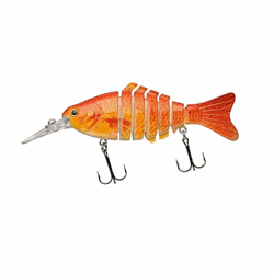 Maxximus Realistic Multijointed 11 cm 14 gr - Guldfisk